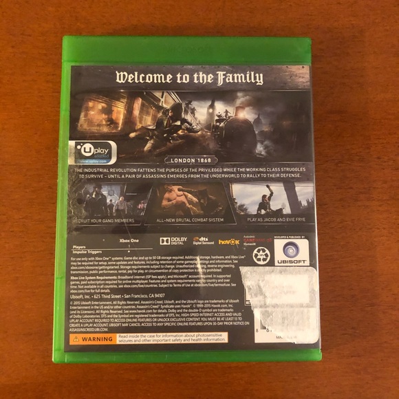 Assassin’s Creed Syndicate for Xbox One - Picture 2 of 2